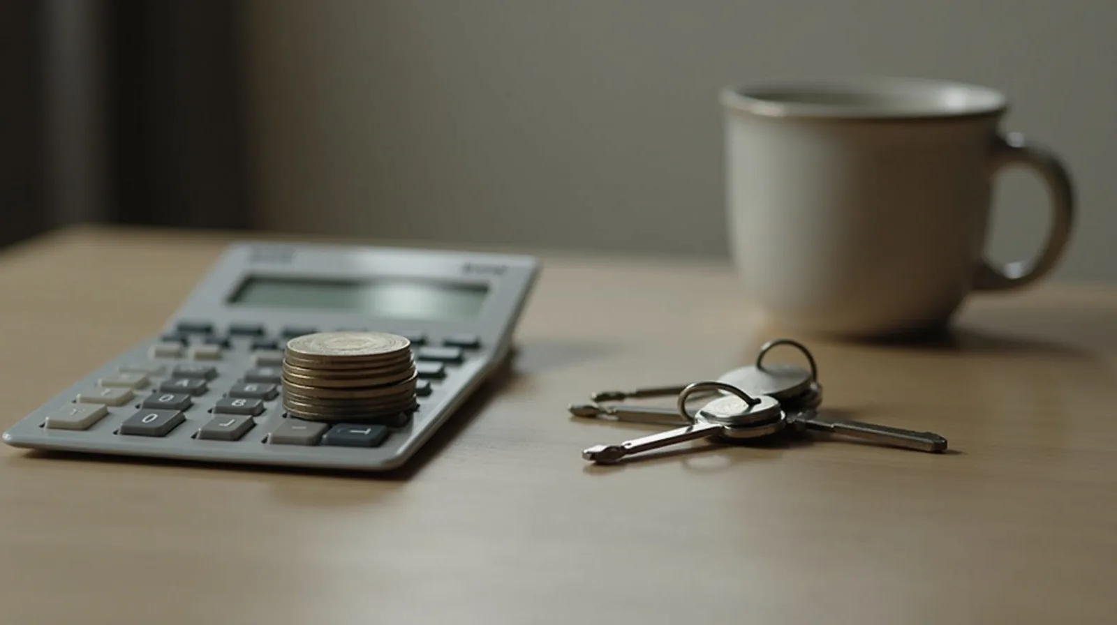 A loan statement and a refinance quote side by side with a calculator